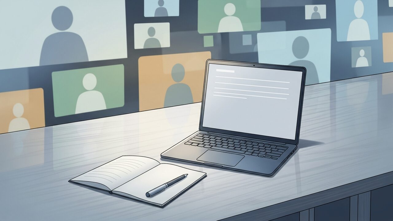 テレビ会議の取締役会議事録の書き方｜法的要件・開催場所の記載例を解説