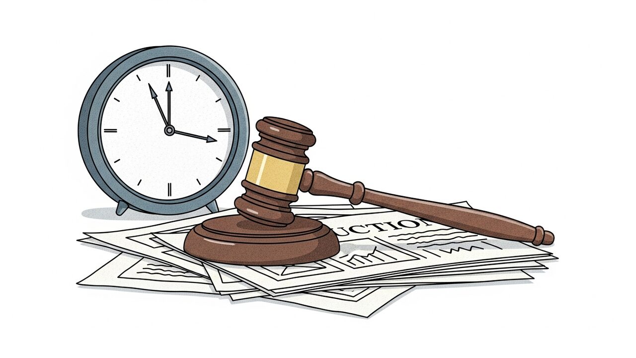 競売開始決定通知書とは？届いた後の流れと無視するリスク、回避のための対処法