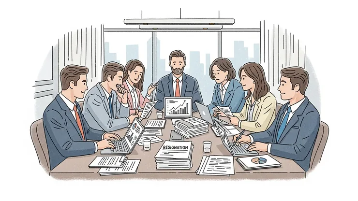 取締役の辞任に株主総会は必要？手続きの流れや議事録、登記申請まで解説