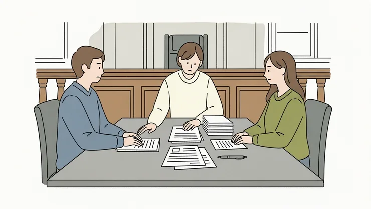 裁判所での離婚手続き｜調停から訴訟までの流れと必要書類