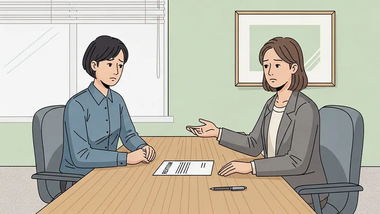 突然の退職勧告、どうする？拒否は可能か、違法性と対処法