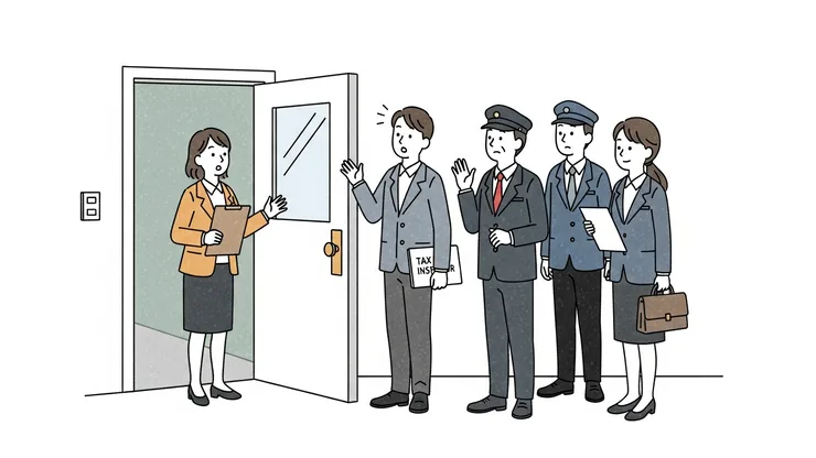 国税庁の無予告調査が来たら？突然の訪問への初期対応と備え