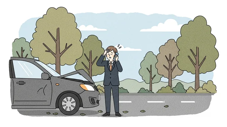 通勤中の自損事故は労災になる？会社の対応と保険の使い分け