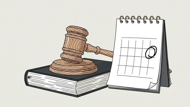 刑事裁判の判決確定日とは？14日間の意味と確定後の手続きを解説