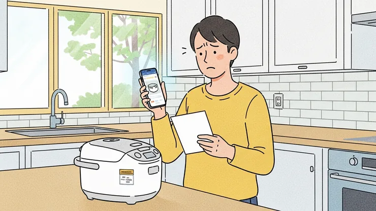 ハイアール炊飯器リコールの対象か確認を。品番と交換手続きを解説